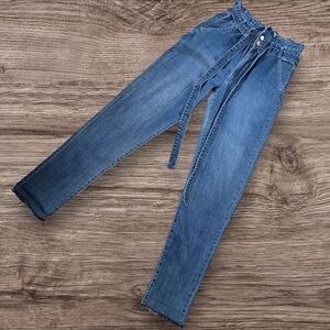 Fashion Nova Denim Paperbag Jeans